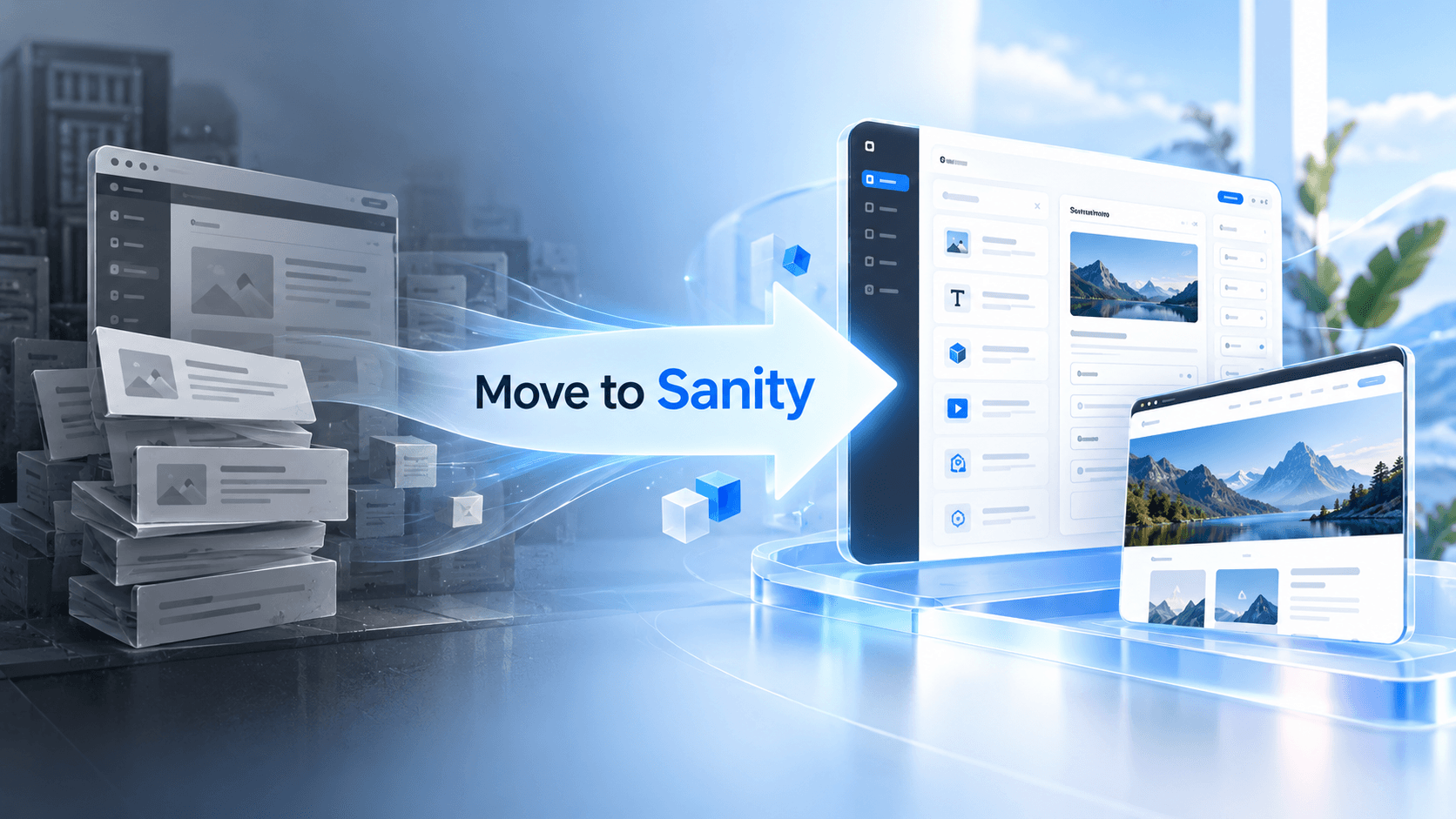 Sanity CMS Migration in Australia: Move From Wix, Webflow, WordPress, AEM or Drupal