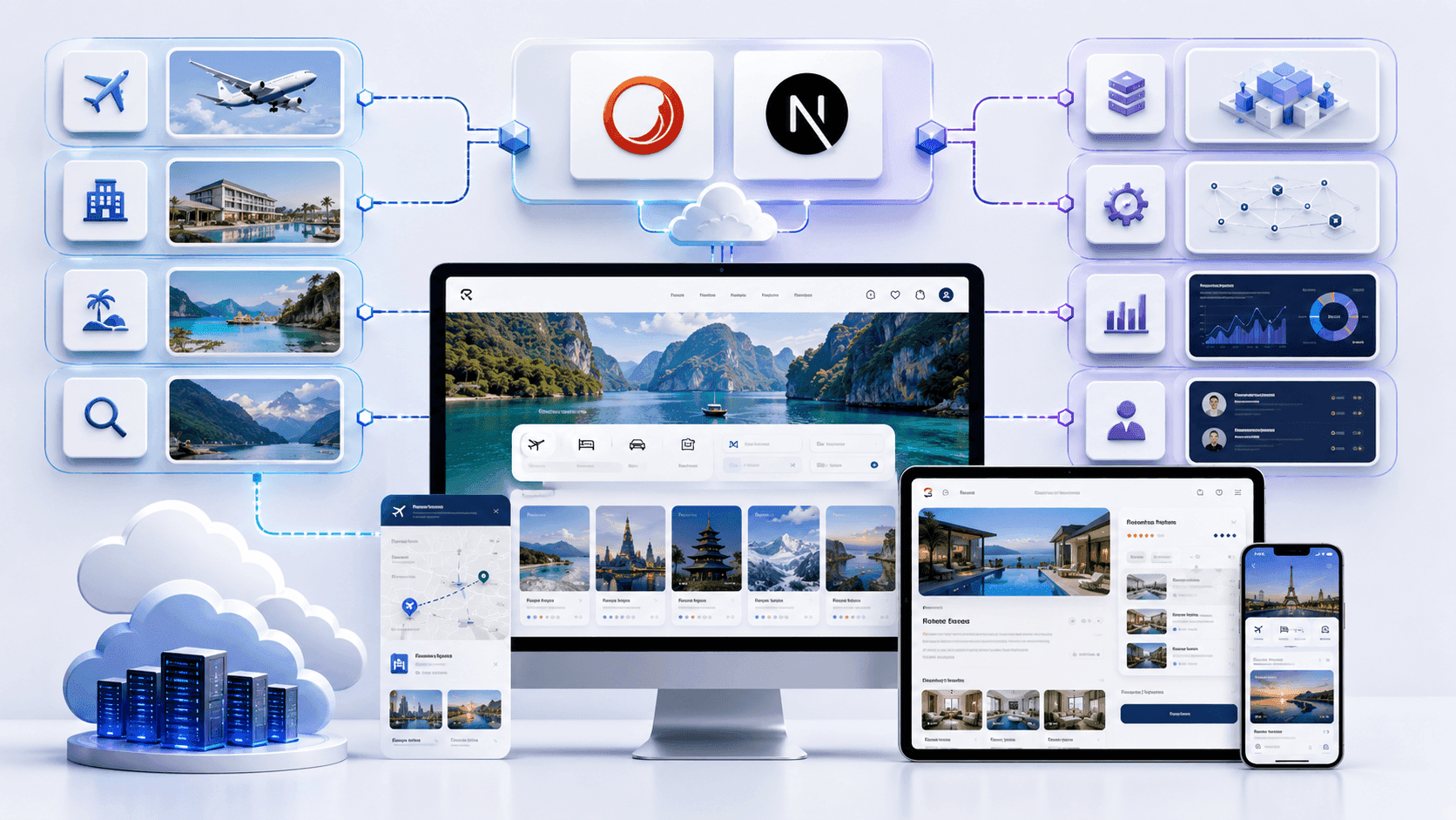 Sitecore XM Cloud Travel Booking Platform Case Study: Next.js Headless Architecture