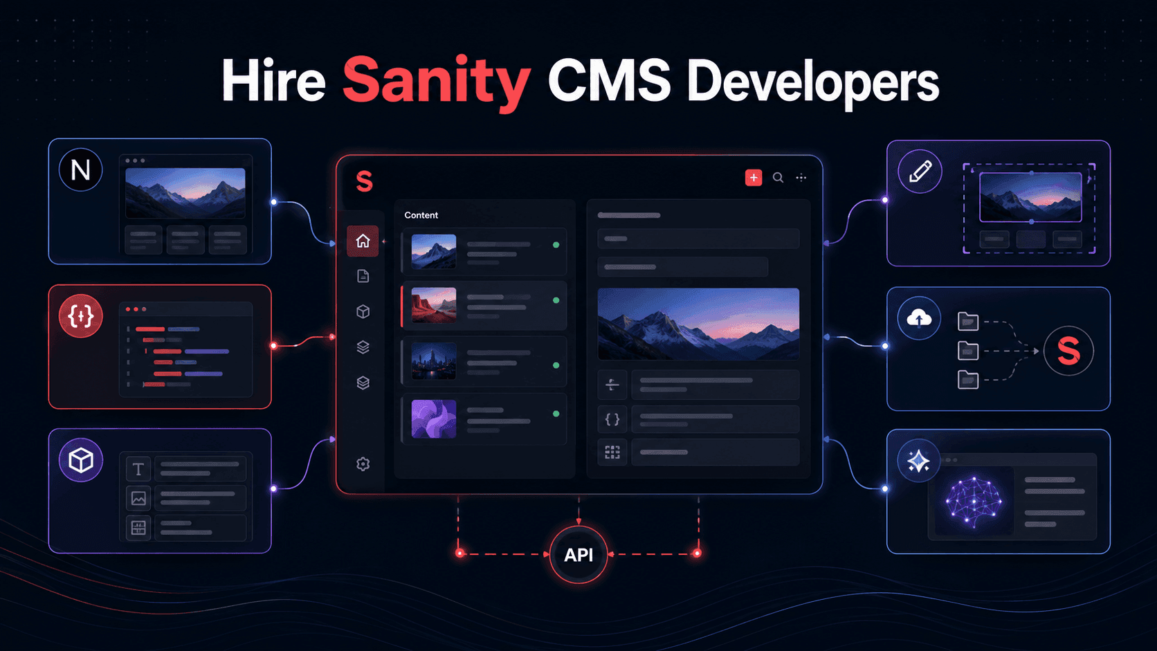 Hire Sanity CMS Developers to Build