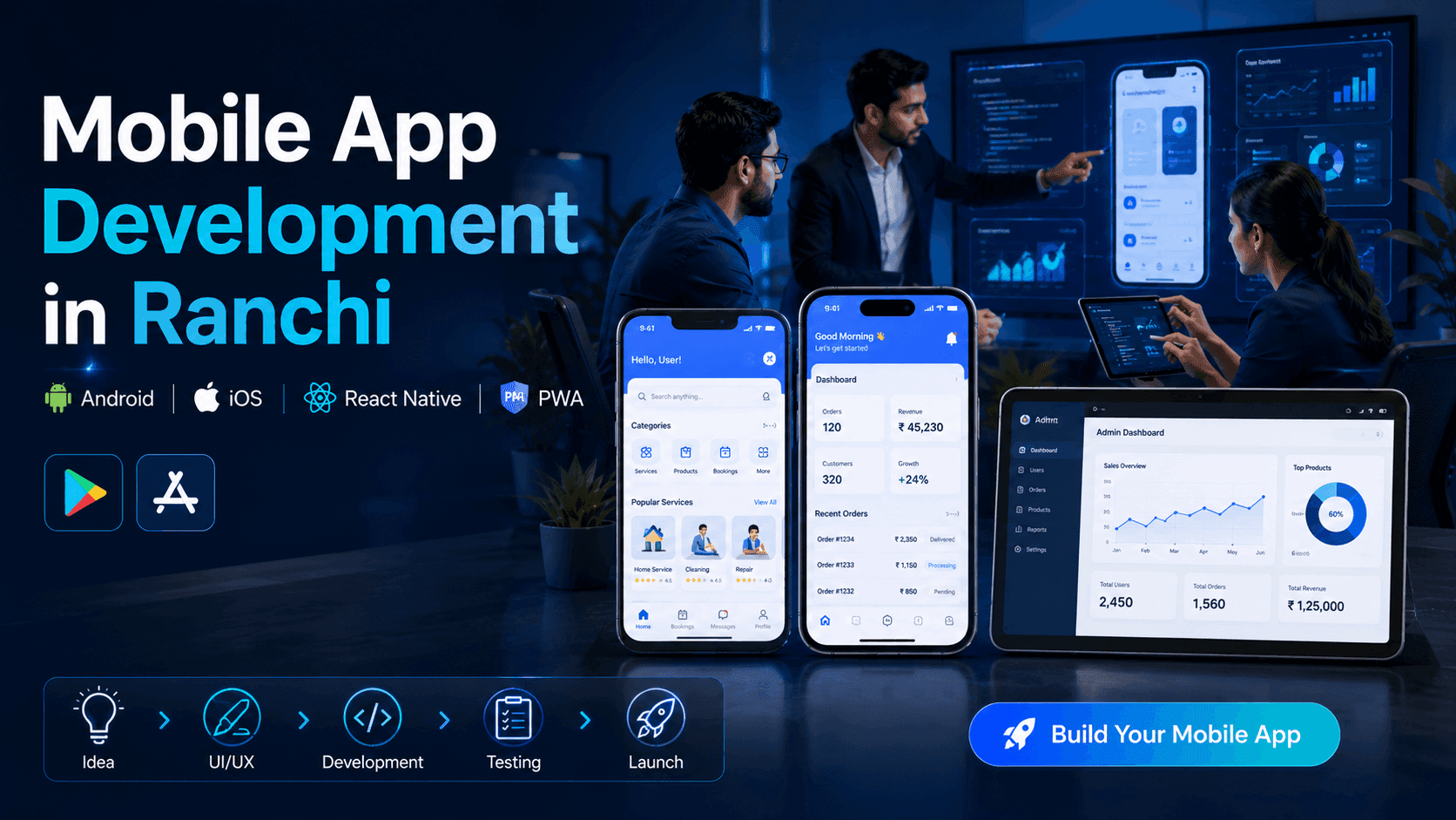Mobile App Development in Ranchi