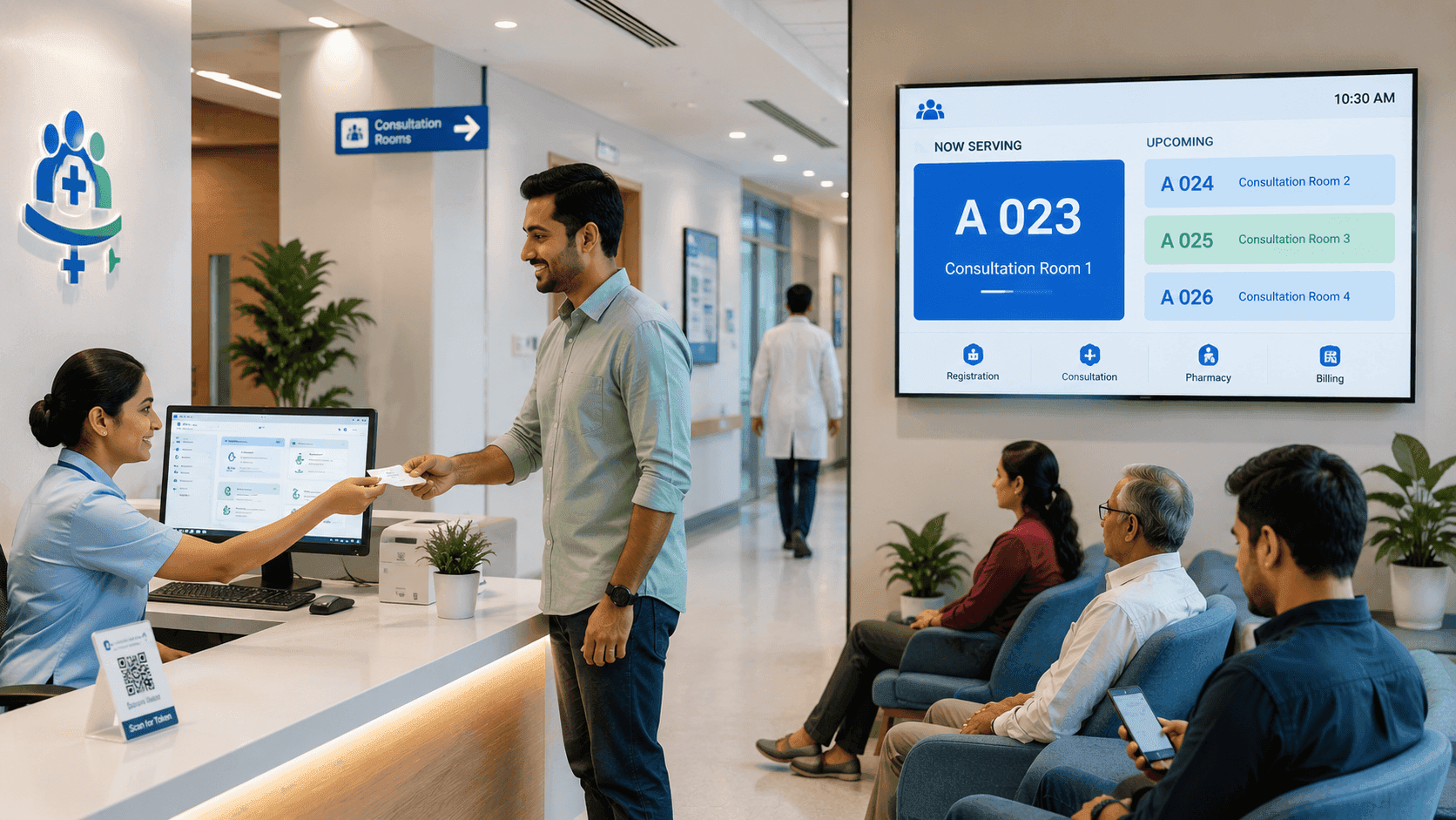 Case Study OPD Token & Queue Management System for Hospitals
