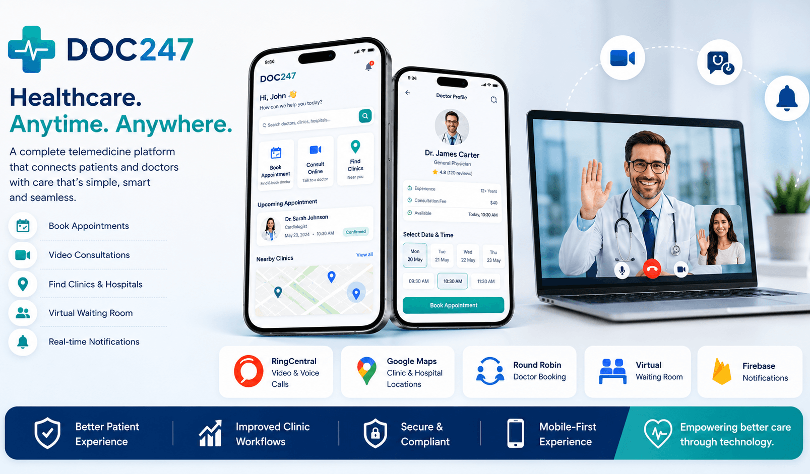 Case Study: How We Built a Scalable Telemedicine Video Consultation Platform – DOC247