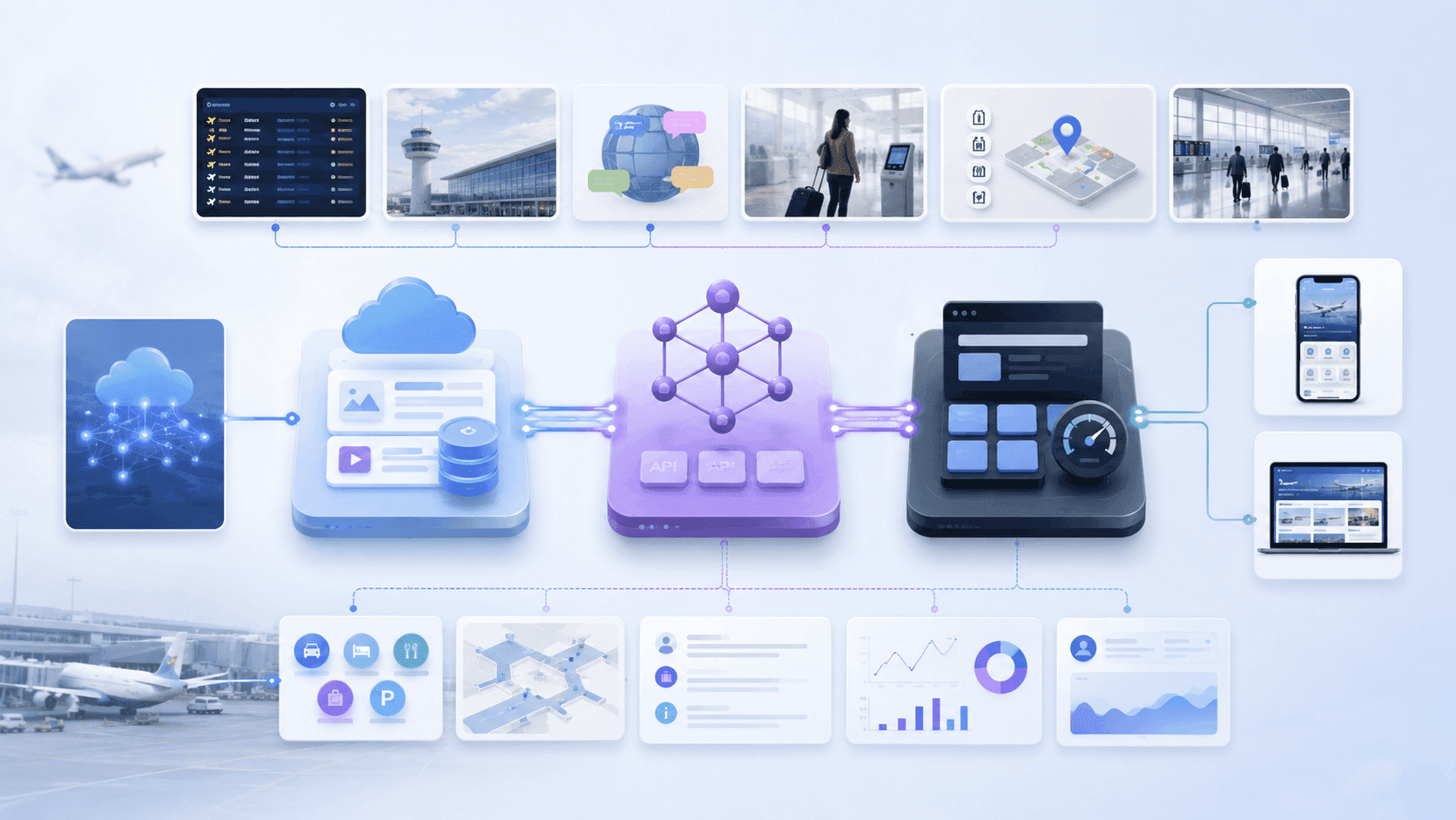 Sitecore XM Cloud Airport Website Case Study: Multilingual Next.js Digital Experience Platform