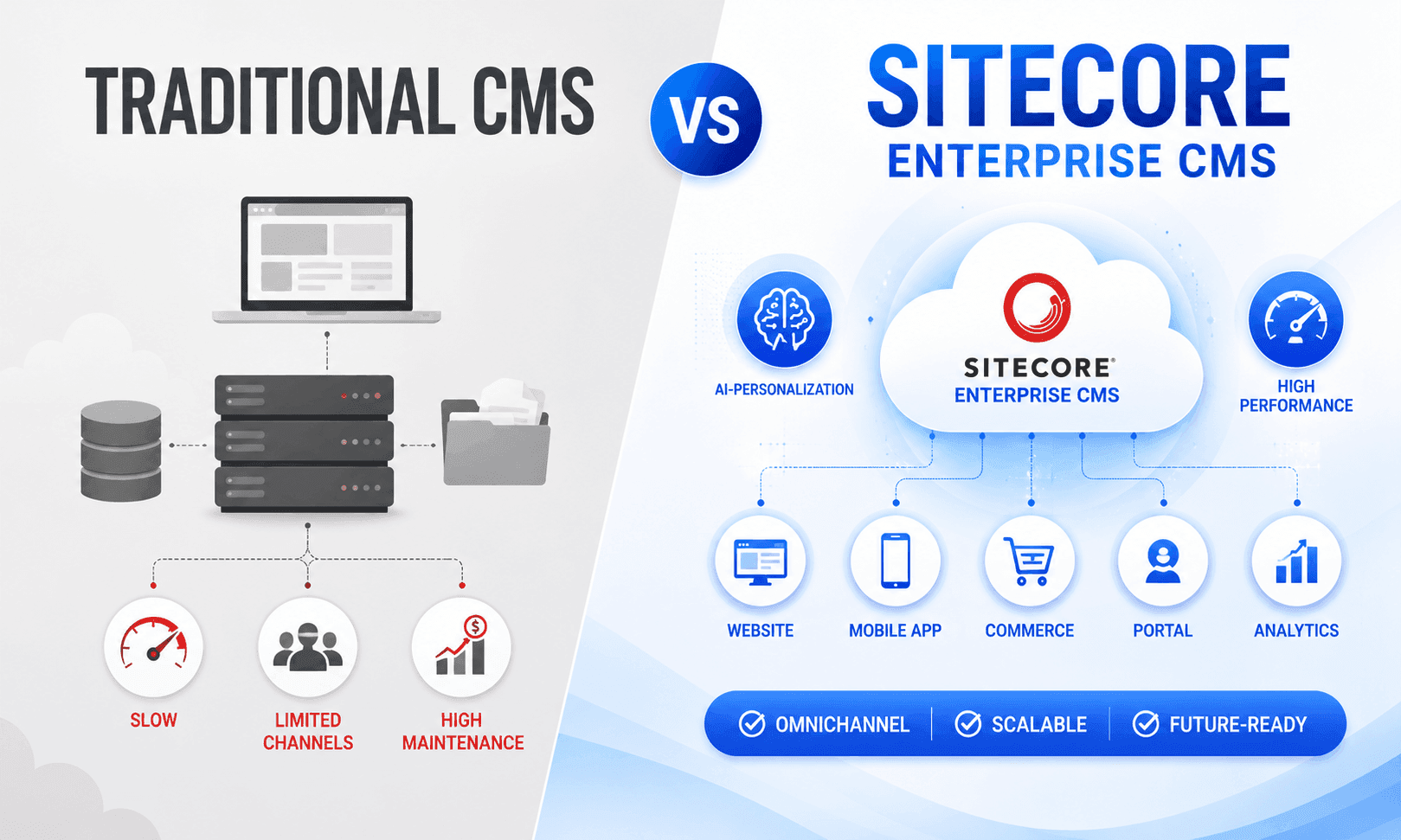 Sitecore Enterprise CMS: Features, Benefits & ROI Explained