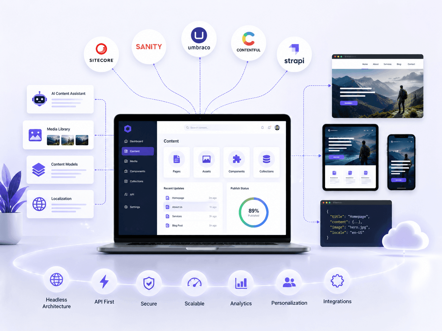 CMS Website Platform Portfolio