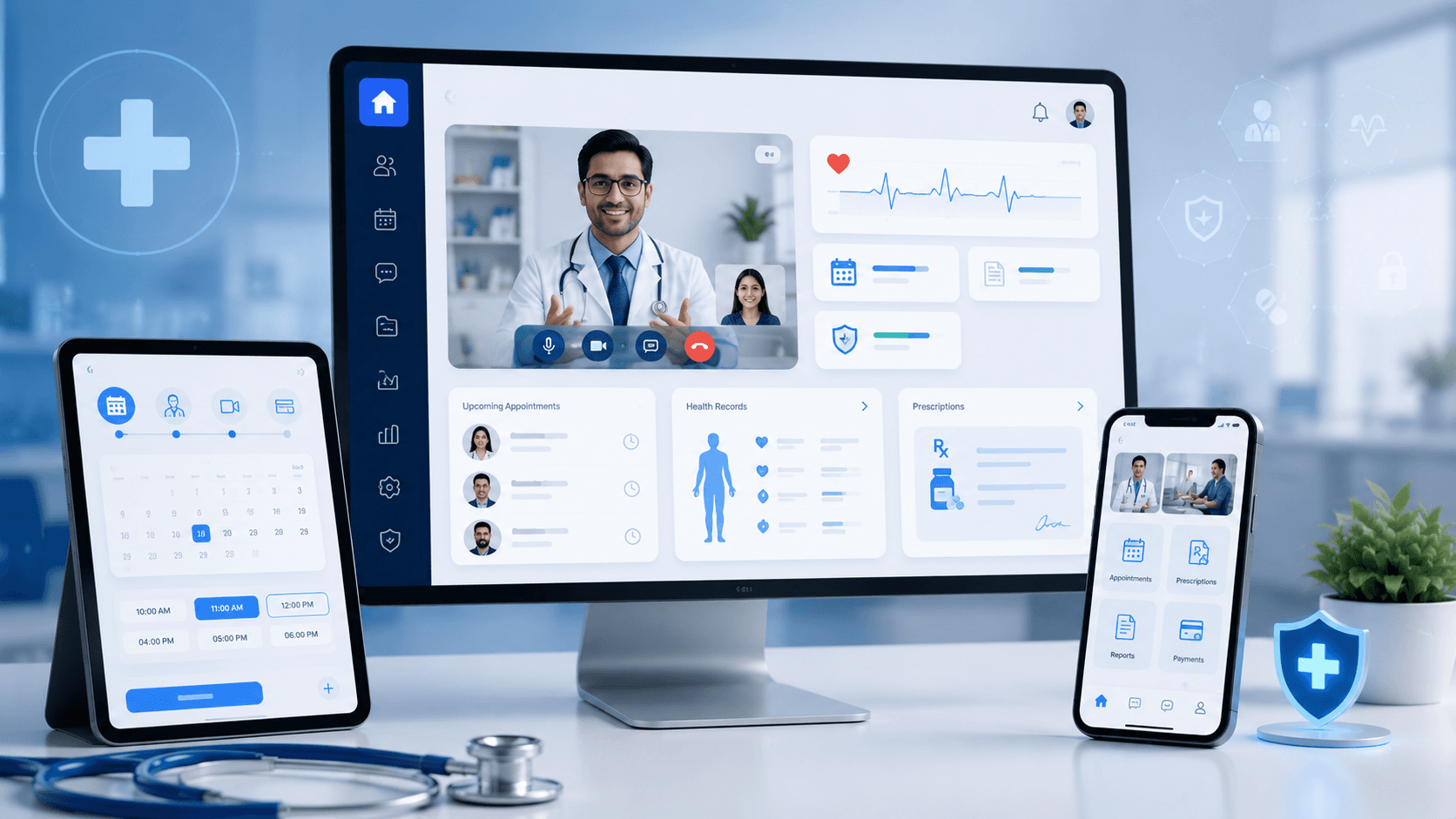 Telemedicine Video Consultation Platform MVP Development