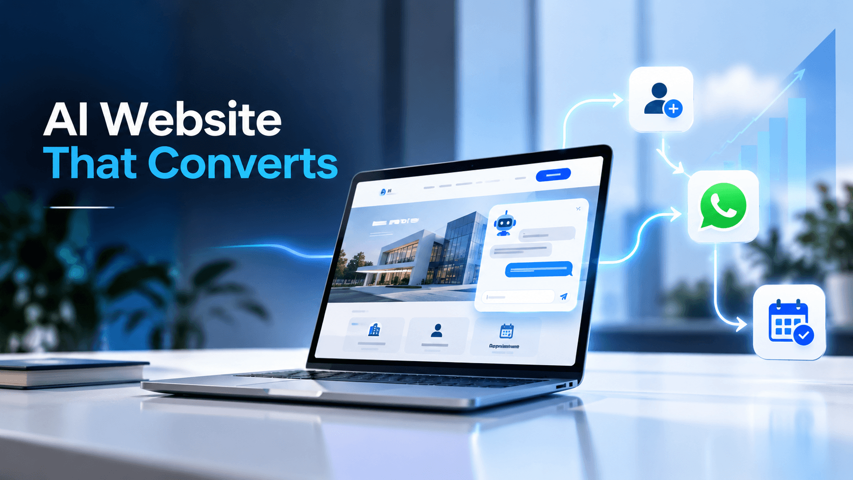 AI-Powered Business Website with CRM & WhatsApp Automation in Ranchi: Turn Visitors Into Customers