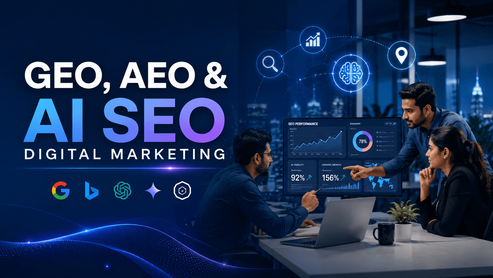 Ranchi में GEO & AEO और AI SEO डिजिटल मार्केटिंग