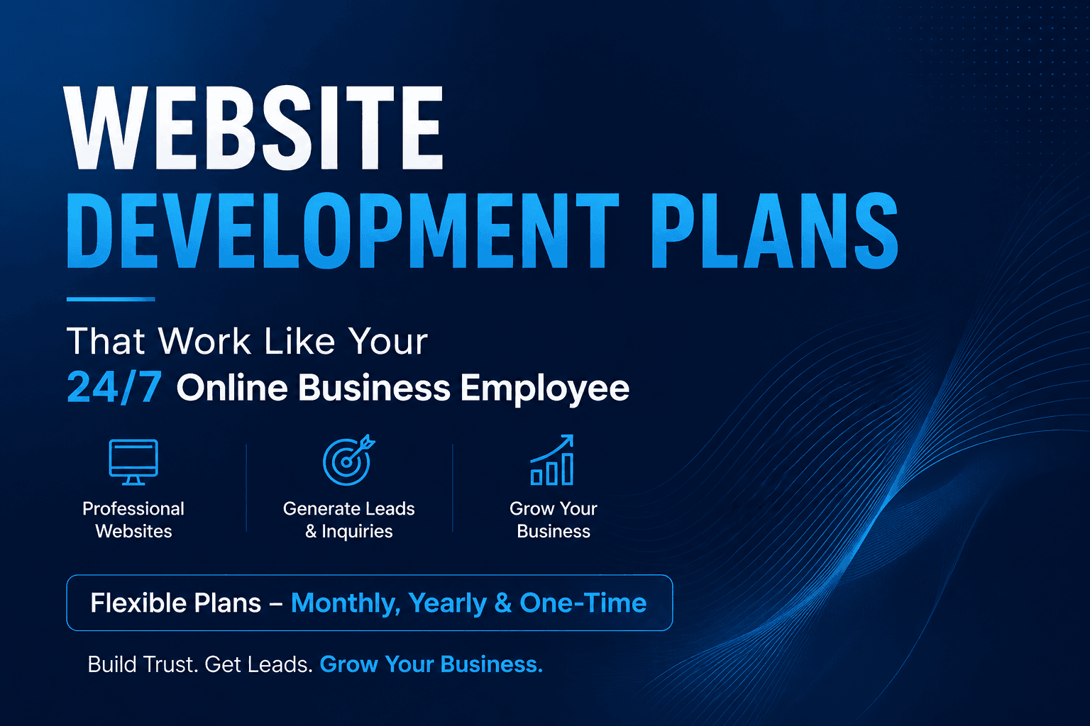 Website Development Plans That Work Like Your 24/7 Online Business Employee