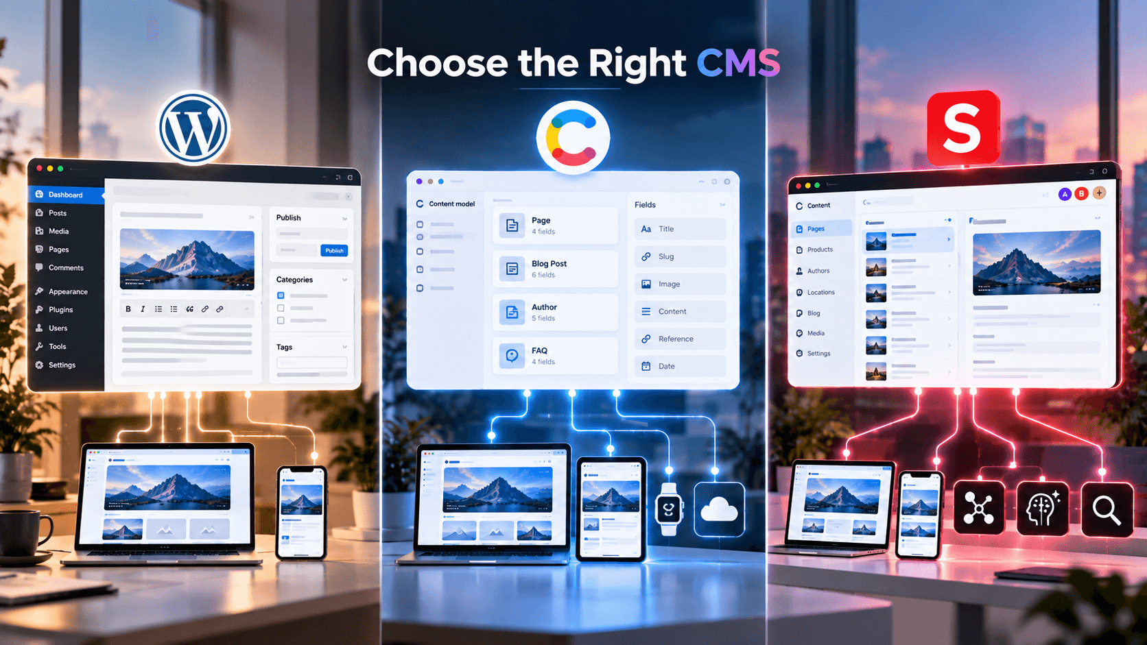Sanity CMS vs WordPress vs Contentful: What Should Growing Businesses Choose?