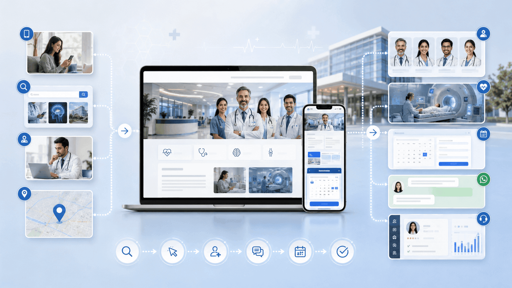 Healthcare Website Development Case Study: SEO, Patient Leads & Appointment Conversion