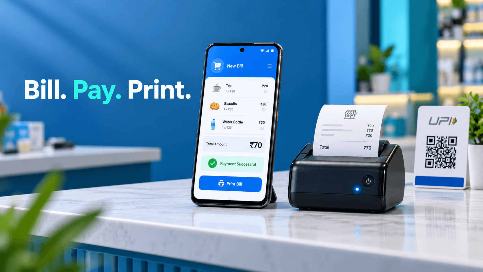 Billing App With Thermal Printer in Ranchi: Print Bills Directly From Your Phone