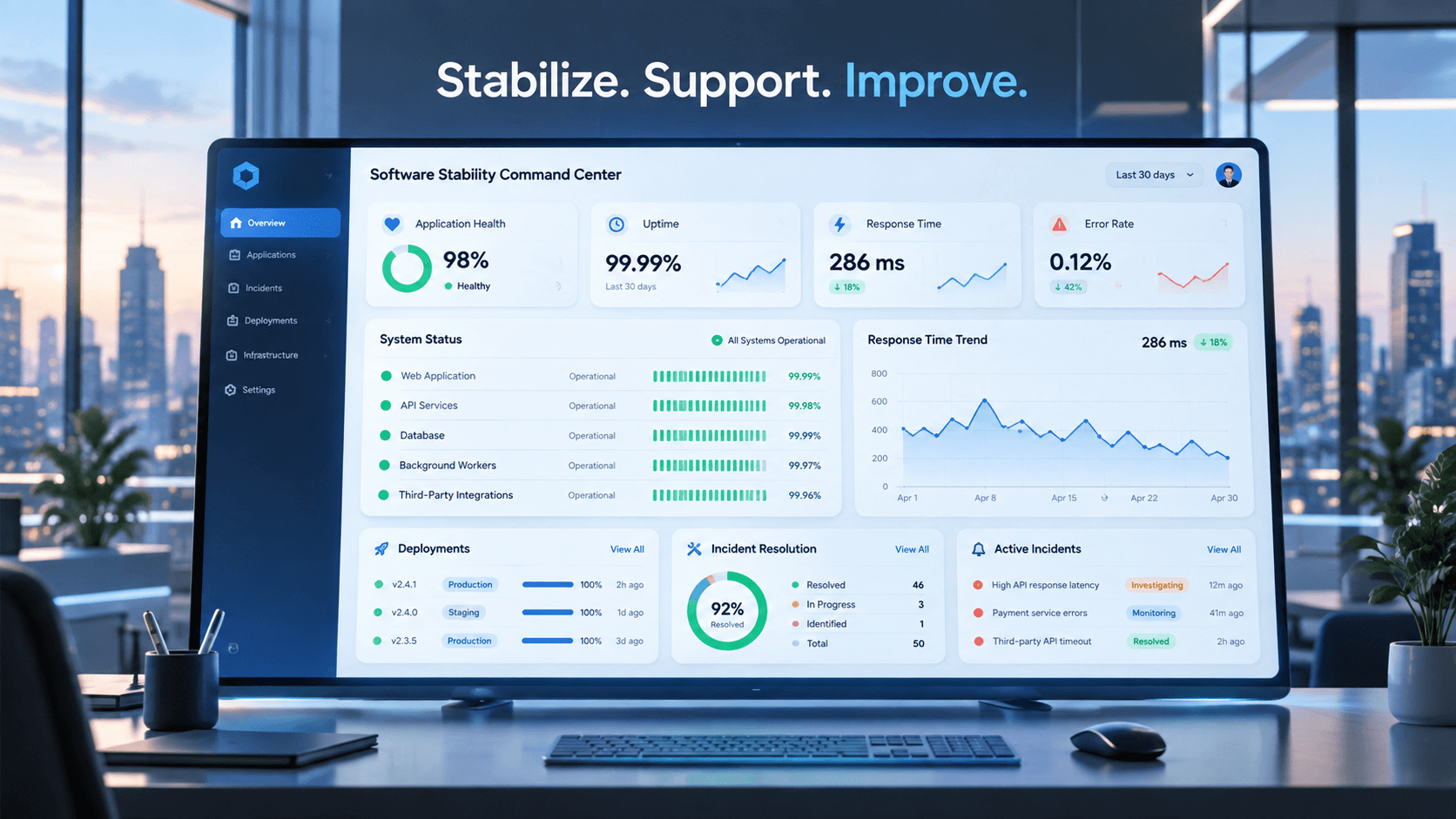 Software Support and Maintenance for Businesses With Existing Applications