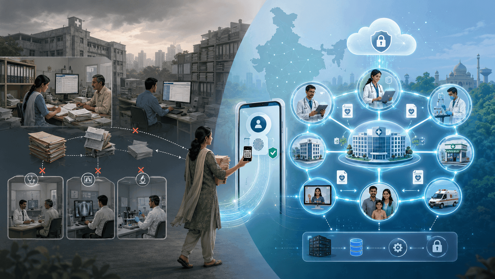 ABDM Healthcare Software Case Study: ABHA, Consent & Digital Health Integration