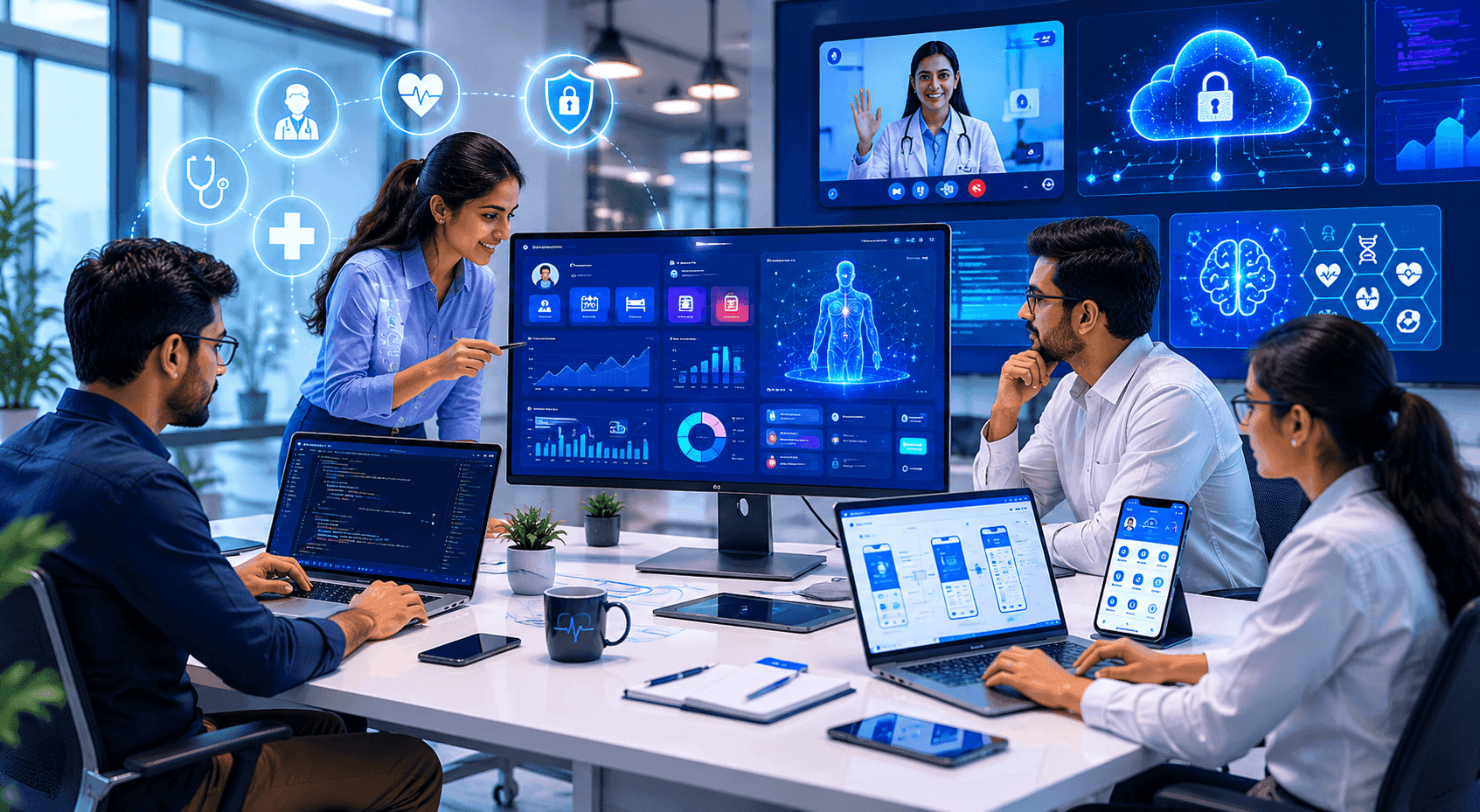 Case Study Custom Healthcare Software Development for Hospitals & Healthcare Businesses