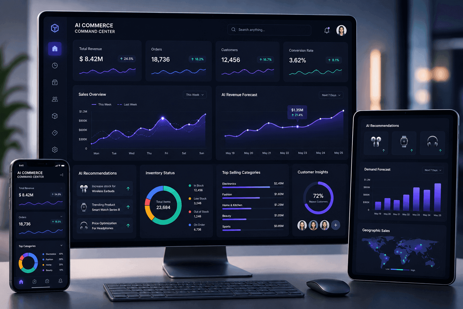 Case Study AI-Powered Retail Intelligence Suite