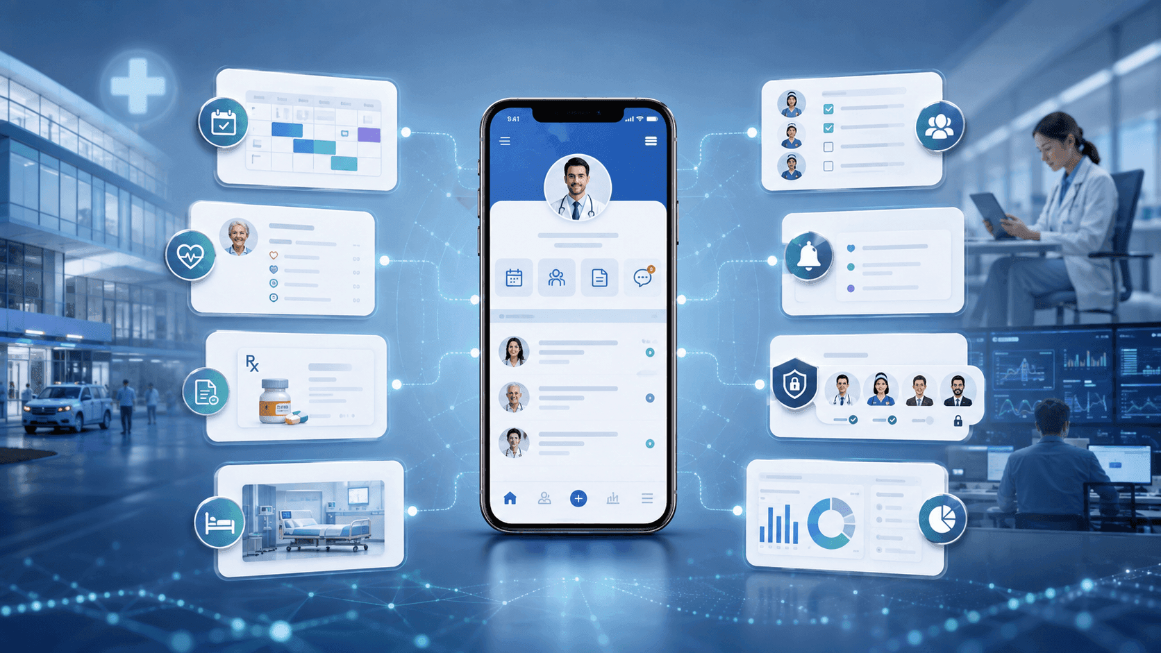 Doctor & Staff Mobile App Case Study: Mobile Hospital Workforce & Workflow Management
