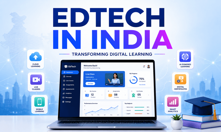 Edtech Software How EdTech Platforms are Transforming Education in India | Complete Guide